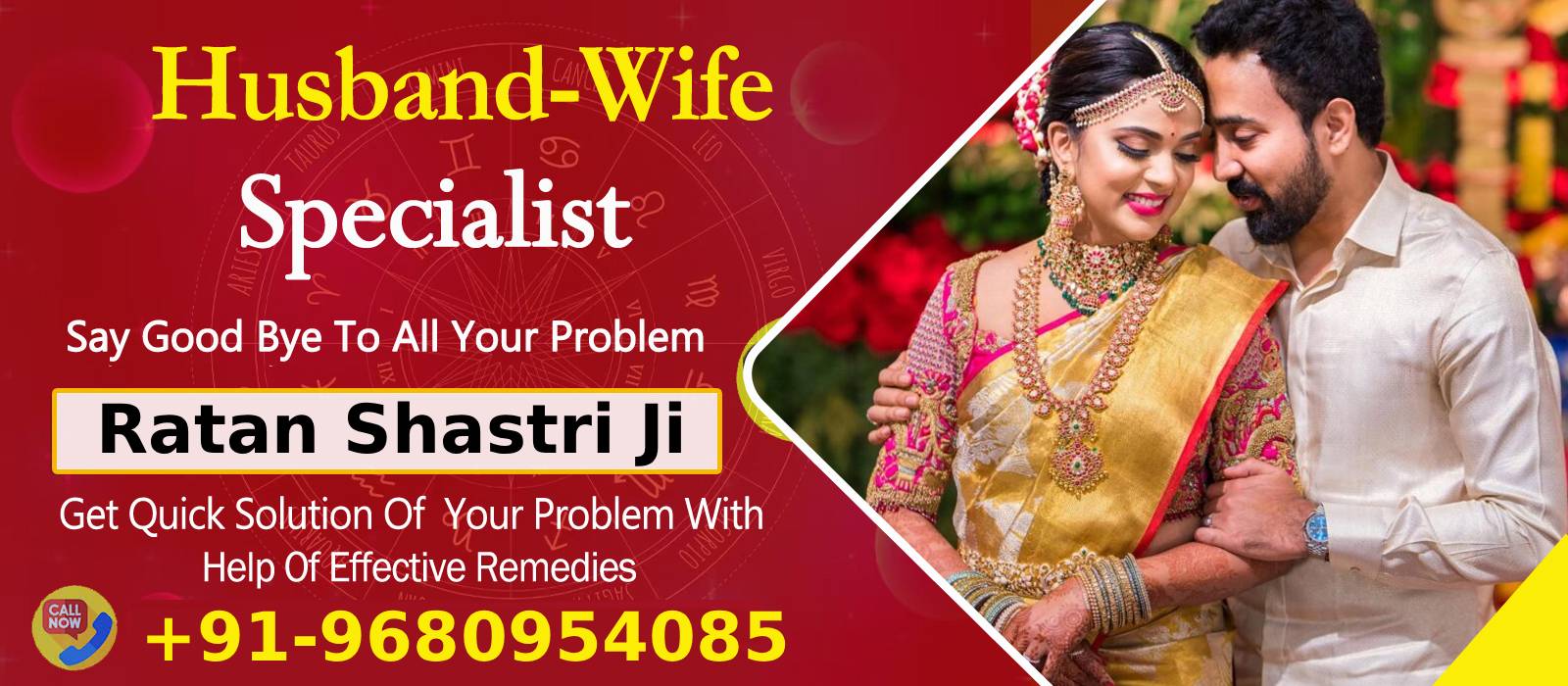 Astrologer Pandit Ratan Shastri ji - +91-9680954085